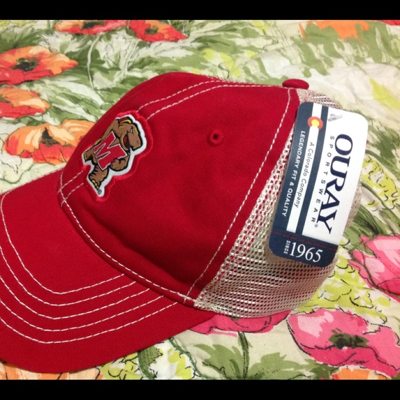 Ouray NCAA Maryland Terrapins Mesh SnapBack Cap, - Picture 3 of 8